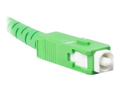 Lanberg - Patch-kabel - SC/APC (hane) till SC/APC (hane) - 2.5 m - 2.5 m - 3 mm - fiberoptisk - simplex - 9 / 125 mikrometer - G.657.B3 - halogenfri
