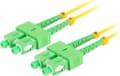 Miniatyrbilde 5 av 5: Lanberg - Koblingskabel - SC/APC-enkeltmodus (hann) til SC/APC-enkeltmodus (hann) - 10 m - 3 mm - fiberoptisk - dupleks - 9 / 125 micron - halogenfri