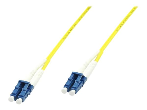 MicroConnect - Verkkokaapeli - LC/UPC single mode (uros) - LC/UPC single mode (uros) - 4 m. - 2 mm - valokuitu - duplex - 9/125 mikronia - OS2 - halo