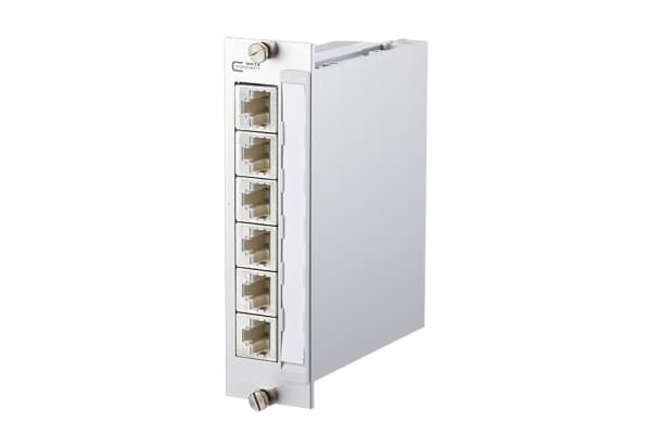 METZ CONNECT E-DAT - Patch-panel - CAT 6a - RJ-45 X 6 - 3U
