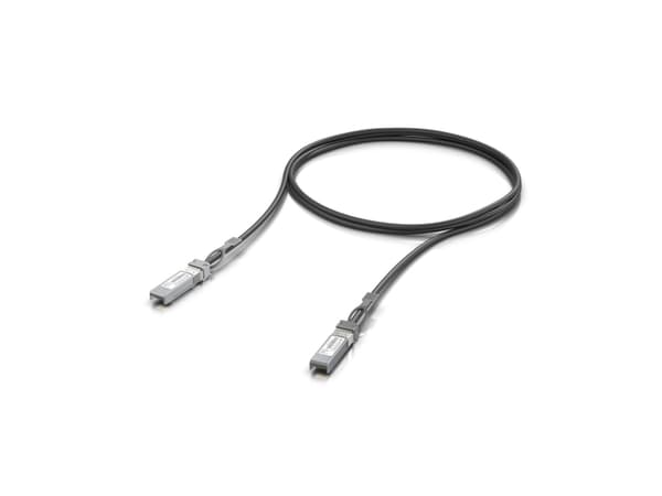 Ubiquiti - 25GBase direktkopplingskabel - SFP28 till SFP28 - 1 m - 4.1 mm - passiv - svart