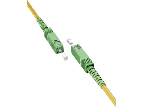 Goobay 59641, 10 m, FTTH, OS2, SC/APC, SC/APC