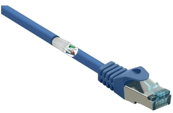 Renkforce RF-5044038, 1 m, Cat6a, S/FTP (S-STP), RJ-45, RJ-45