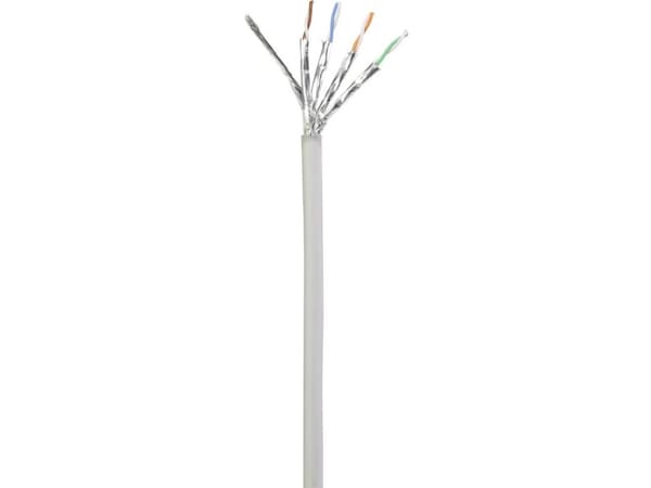 Renkforce RF-5044048, 0,15 m, Cat6a, S/FTP (S-STP), RJ-45, RJ-45, Grå