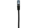Pikkukuva 3 / 5: Renkforce RF-5047478 RJ45 verkkokaapeli, Patch Cable CAT 6A S/FTP 2.00 m musta liekinkestävä 1 kpl