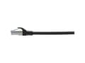 Pikkukuva 4 / 5: Renkforce RF-5047478 RJ45 verkkokaapeli, Patch Cable CAT 6A S/FTP 2.00 m musta liekinkestävä 1 kpl