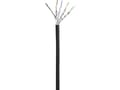 Pikkukuva 5 / 5: Renkforce RF-5047478 RJ45 verkkokaapeli, Patch Cable CAT 6A S/FTP 2.00 m musta liekinkestävä 1 kpl