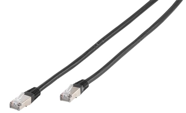 Vivanco CC N5 10 6 B, 1 m, Cat6, F/UTP (FTP), RJ-45, RJ-45