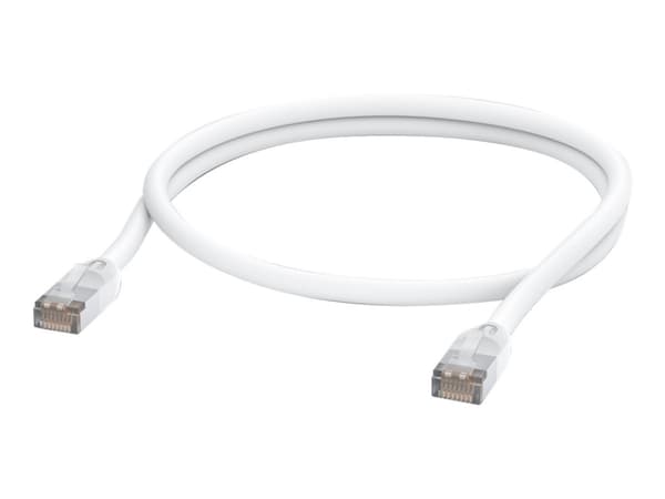 Ubiquiti UniFi - Patch-kabel - RJ-45 (hane) till RJ-45 (hane) - 1 m - 6 mm - STP - CAT 5/5e - formpressad, utomhus, robust - vit