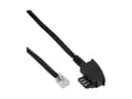 Miniatyrbild 1 av 3: InLine Patchkabel TAE-N - RJ12, 6 stift, 6 m (18819A)
