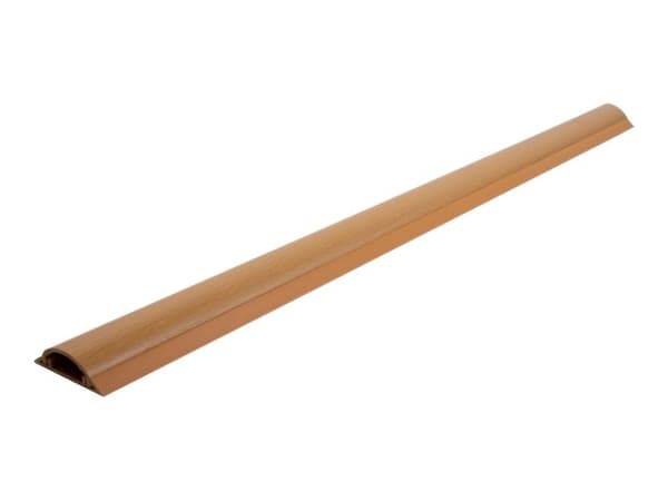 Delock - Kabelkanal - self-adhesive, 50 x 13 mm - väggmontering, golvmontering, window frame mountable, baseboard mountable - 1 m - wood look