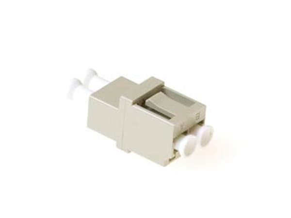 ACT Fiber optic LC duplex adapter multimode square