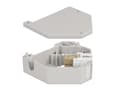 Miniatyrbilde 5 av 5: Delock - Modulinnlegg - DIN-skinnemonterbar - SC - grå, hvit, beige