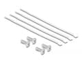 Pikkukuva 5 / 5: DeLOCK 66872, Cat6a, Musta, Metalli, 1U, 254 mm, 100 mm