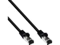 Miniatyrbilde 1 av 2: InLine 78801S, 1 m, Cat8.1, S/FTP (S-STP), RJ-45, RJ-45, Sort