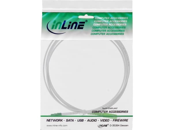 InLine 88455, 0,5m, OS2, LC/APC, SC/APC