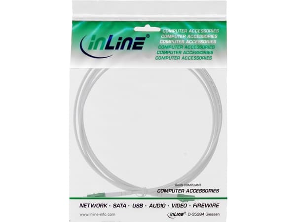 InLine 88255, 0,5 m, OS2, LC/APC, LC/APC, LC/APC