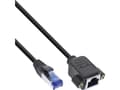 Miniatyrbilde 1 av 2: InLine 76505X, 5 m, Cat6a, S/FTP (S-STP), RJ-45, RJ-45