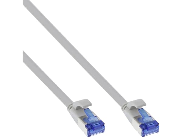 InLine 75720, 20 m, Cat6a, U/FTP (STP), RJ-45, RJ-45, Grå