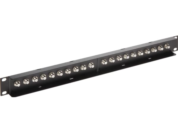 Delta Patch Panel 19" 20x Uttag F (G-20F/R19)