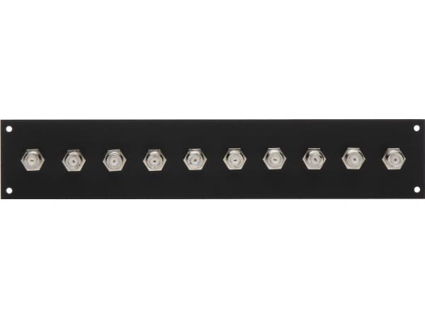 Delta Patchpanel 10x F-uttag (G-10F/R)