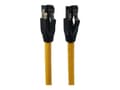 Miniatyrbilde 3 av 5: MicroConnect - Koblingskabel - RJ-45 (hann) til RJ-45 (hann) - 1 m - S/FTP - CAT 8.1 - halogenfri, uten hindringer - gul