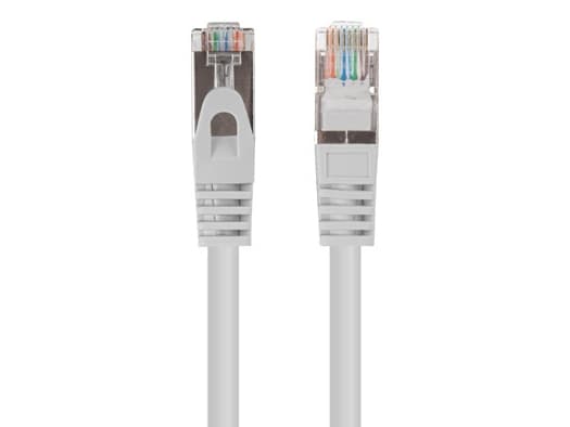 Lanberg - Liitäntäkaapeli - RJ-45 (uros) RJ-45 (uros) - 25 cm - 5,7 mm - taitettu suojaamaton kierretty pariliitos (F/UTP) - CAT 6 - säikeistetty, so