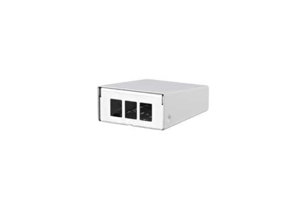 METZ CONNECT 130861-0302KE, Seinäkiinnitys, Valkoinen, Alumiini, Terästä, Sinkki, 85 mm, 110 mm, 43,6 mm