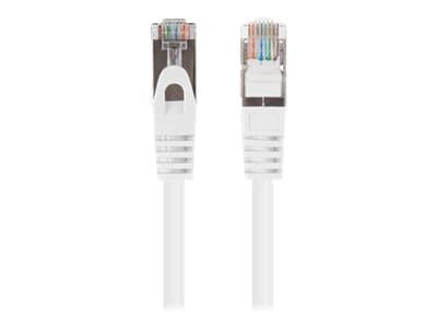 Lanberg - Koblingskabel - RJ-45 (hann) til RJ-45 (hann) - 25 cm - 5.7 mm - foliebelagt uskjermet tvinnet kabelpar (F/UTP) - CAT 6 - med støvel, uten