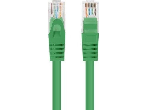 PATCHCORD CAT.6 UTP 1.5M VIHREÄ FLUKE LÄPÄISSYT LANBERG 10-PACK 10-PACK
