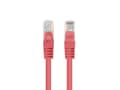 Miniatyrbilde 3 av 5: Lanberg - Koblingskabel - RJ-45 (hann) til RJ-45 (hann) - 2 m - 5.4 mm - UTP - CAT 6 - flertrådet, uten hindringer, formstøpt - rød, RAL 3017 (en pak