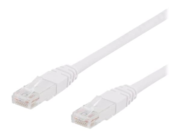 X-Shield - Patch-kabel - RJ-45 (hane) till RJ-45 (hane) - 5 m - UTP - CAT 6 - halogenfri, formpressad - vit