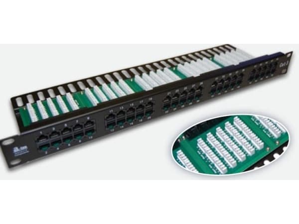 Alantec PK007, RJ45, 22/26, sortering, plast, återmontering, 1U