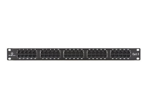Alantec PK007, RJ45, 22/26, sortering, plast, återmontering, 1U