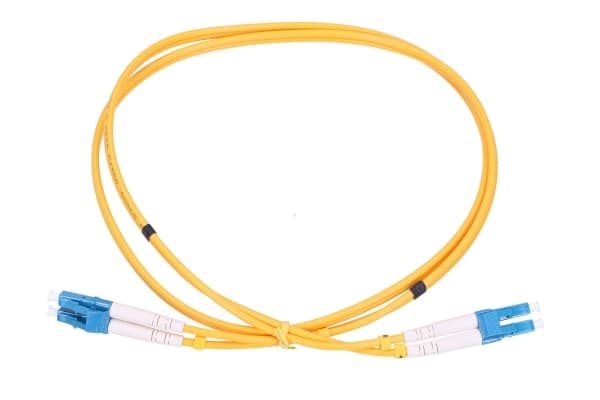 Extralink LC/UPC-LC/UPC | Liitäntäjohto | Single-mode, Duplex, G652D, PVC, 3mm, 1m