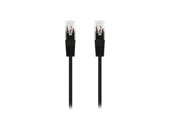 Nanokabel 10.20.0400-BK, 0,5 m, Cat6e, U/UTP (UTP), RJ-45, RJ-45