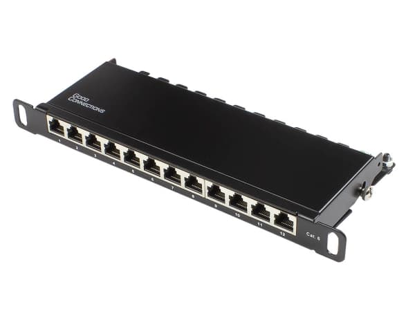 Alcasa GC-N0127, Gigabit Ethernet, 1000 Mbit/s, RJ45, Cat6, S/UTP (STP), 22/26 Svart