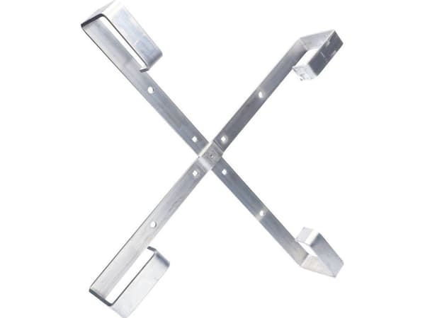 Extralink FOUR ARMS FRAME 600X600X100, Kaapelinpidike, Seinä, Alumiini, Alumiini