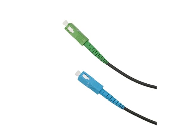 Extralink PATCHCORD SC/APC-SC/UPC RUND DROP SM SIMPLEX G.657A2 30M, 30m, FTTH, G.657.A2, SC/APC, SC/UPC