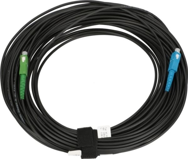 Extralink SC/APC-SC/UPC | Patchcord | Round, Pendant, Single-mode, Simplex, G.657A2, 20m