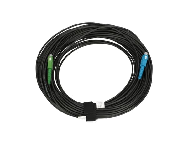 Extralink SC/APC-SC/UPC | Patchcord | Round, Pendant, Single-mode, Simplex, G.657A2, 20m