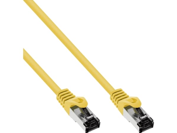InLine 78850Y, 0,5 m, Cat8.1, S/FTP (S-STP), RJ-45, RJ-45, Gult