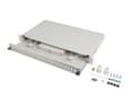 Miniatyrbilde 1 av 2: FIBEROPTIC PLANNER LANBERG 24XSC DUPLEX / 24XLC QUAD RACK 19" 1U GRÅ + TILBEHØR