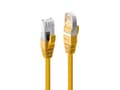 Miniatyrbilde 1 av 4: Lindy 45984, 5 m, Cat6, S/FTP (S-STP), RJ-45, RJ-45, Gult