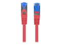 Miniatyrbilde 1 av 5: Lanberg - Koblingskabel - RJ-45 (hann) til RJ-45 (hann) - 25 cm - 6 mm - S/FTP - CAT 6a - halogenfri, uten hindringer, rund, flertrådet - RAL 3017, r