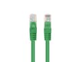 Miniatyrbilde 2 av 4: Lanberg - Koblingskabel - RJ-45 (hann) til RJ-45 (hann) - 7.5 m - 5.4 mm - U/UTP, uskjermet - CAT 6 - uten hindringer, formstøpt - green RAL6024