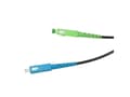 Miniatyrbilde 2 av 3: Extralink SC/APC-SC/UPC | patchcord | Rund, Pendent, Singlemode, Simplex, G.657A2, 160m