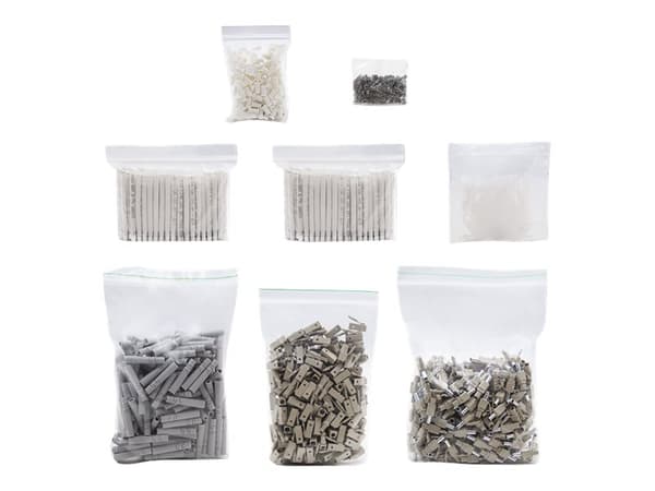 Qoltec - Nätverkskontakt - LC multiläge - fiberoptisk - 2 mm (paket om 200)