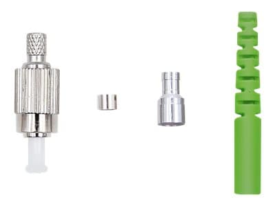 Qoltec - Nettverkkontakt - FC/APC-enkeltmodus - fiberoptisk - 2 mm (en pakke 200)