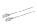 Miniatyrbilde 1 av 2: MicroConnect - Nettverkskabel - RJ-45 (hann) til RJ-45 (hann) - 10 m - 3.6 mm - UTP - CAT 6a - halogenfri, uten hindringer, flertrådet - grå